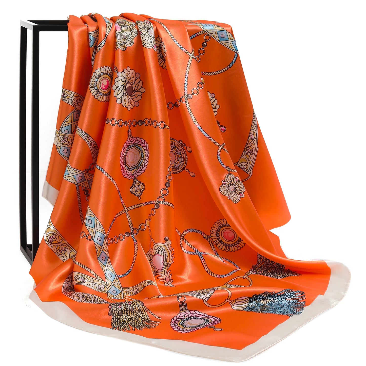 90*90cm Women Scarf Silk