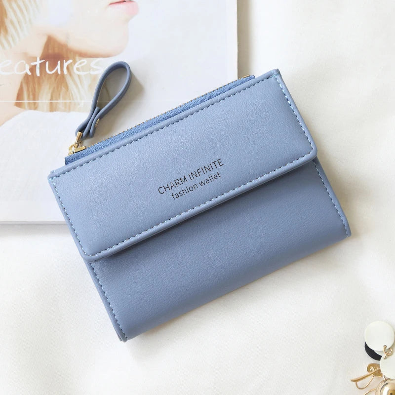 Anti-Theft Short Card Bag for Women