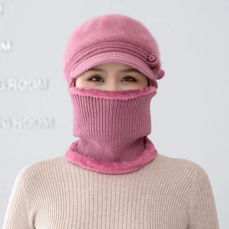 Fur Lined Keep Warm Hats For Women