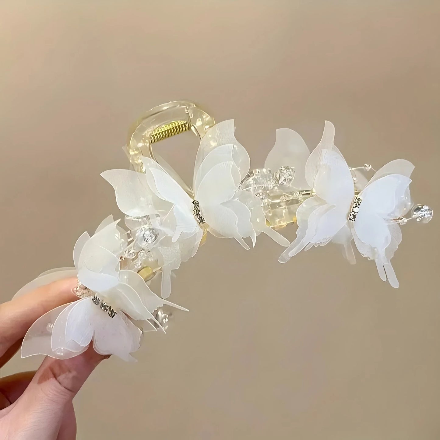 2pc Fashion Butterfly Hair Clip