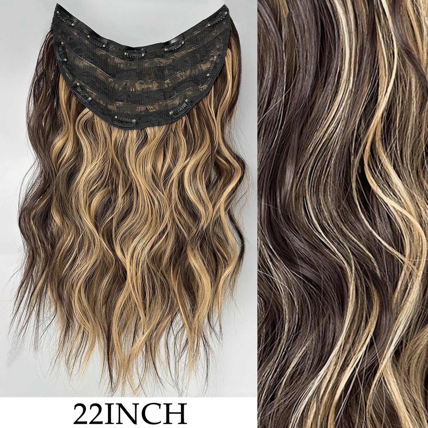 7Pcs/Set 16 Clips Hair Extension