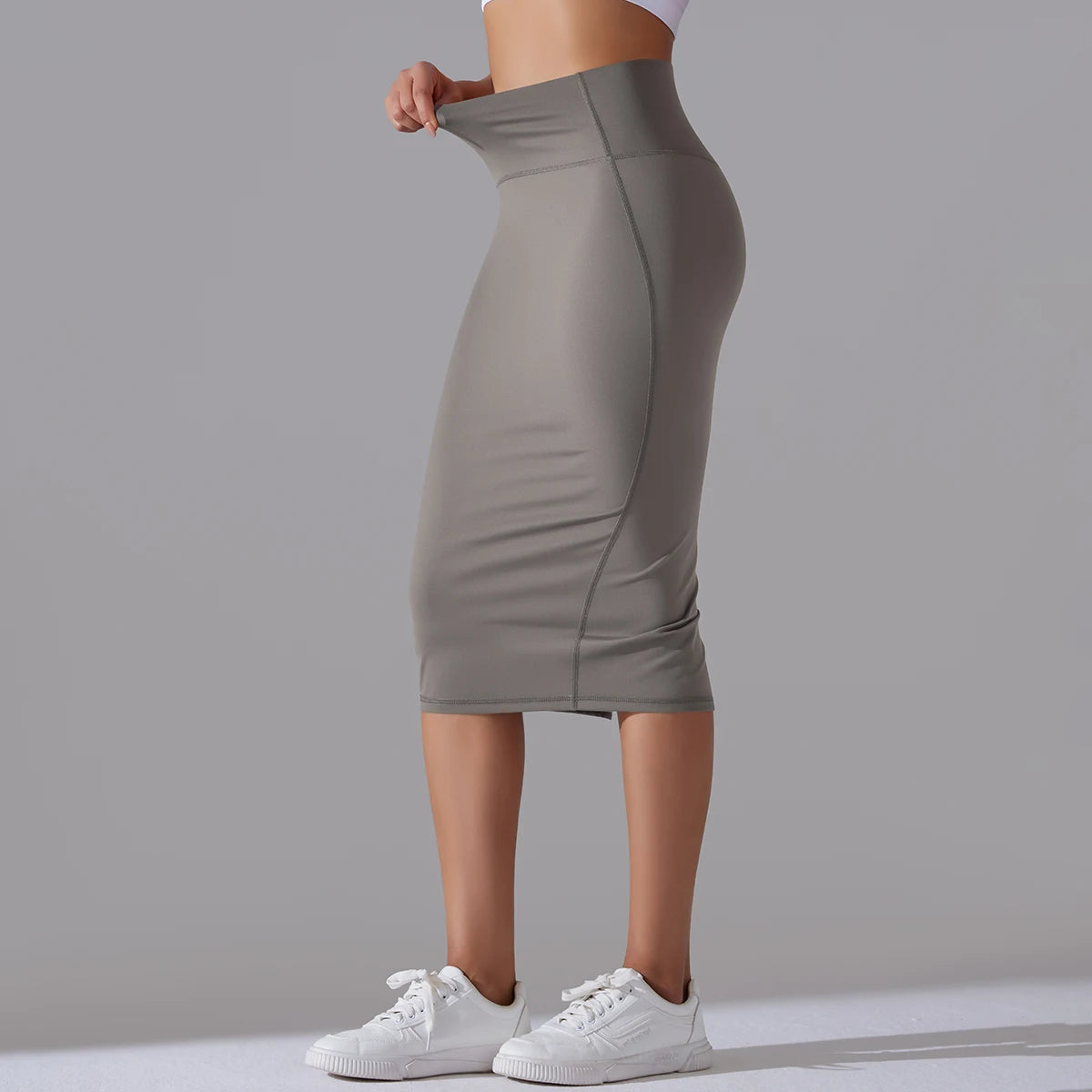 Women's Sexy Naked Feel Fabric Skinny Pencil Skirt