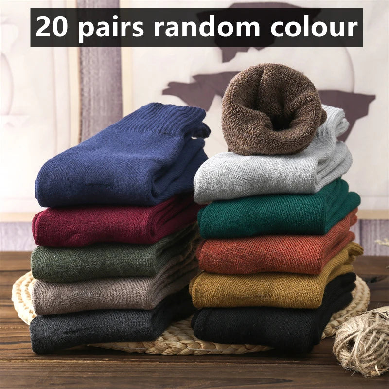 Thick Thermal Terry Socks