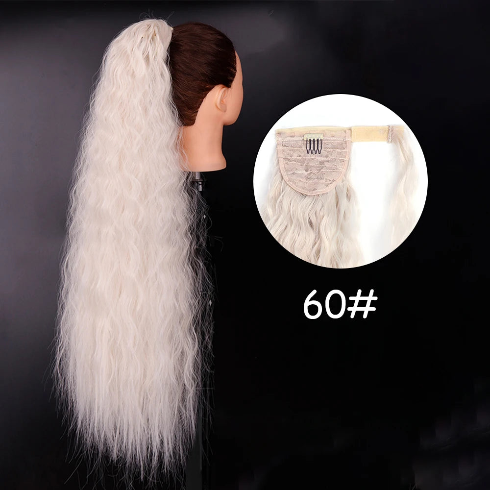 34inches Synthetic Ponytail Hair Extension
