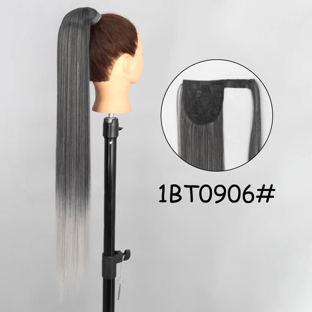 34inches Synthetic Ponytail Hair Extension