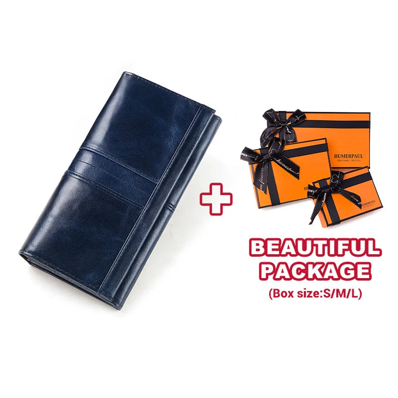 Women's Clutch Bag Genuine Leather Wallets