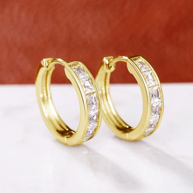 Classic Design Hoop Earrings