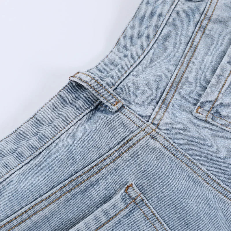 Streetwear Fashion Versatile High Waist Short Pants