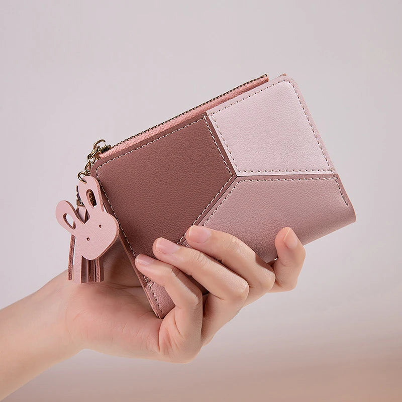 Women Fashion Short Wallet