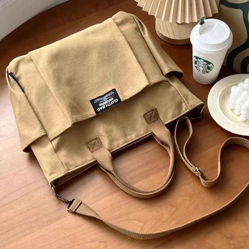 Single Shoulder Diagonal Cross Portable Tote Bag