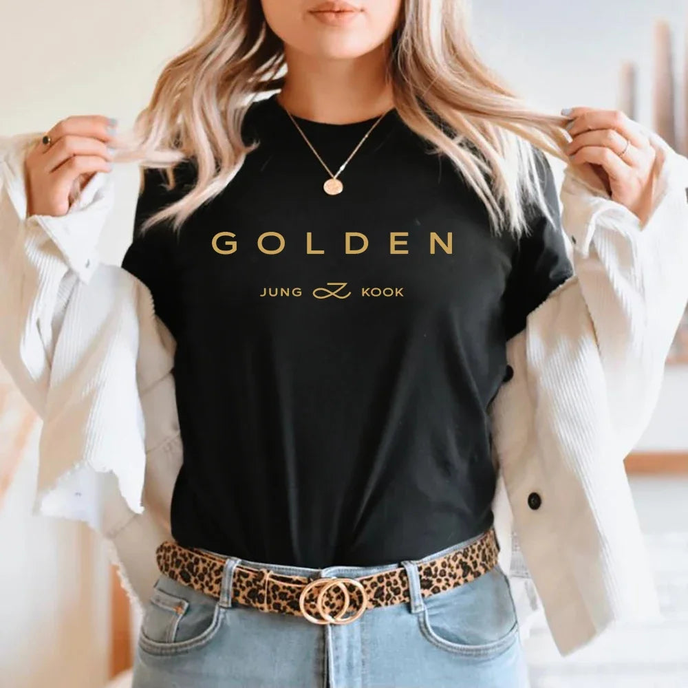 JungKook Golden T Shir