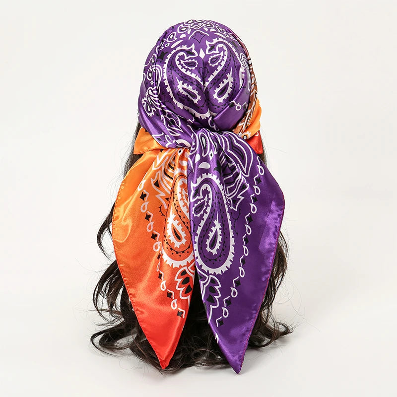 Satin Square Scarf