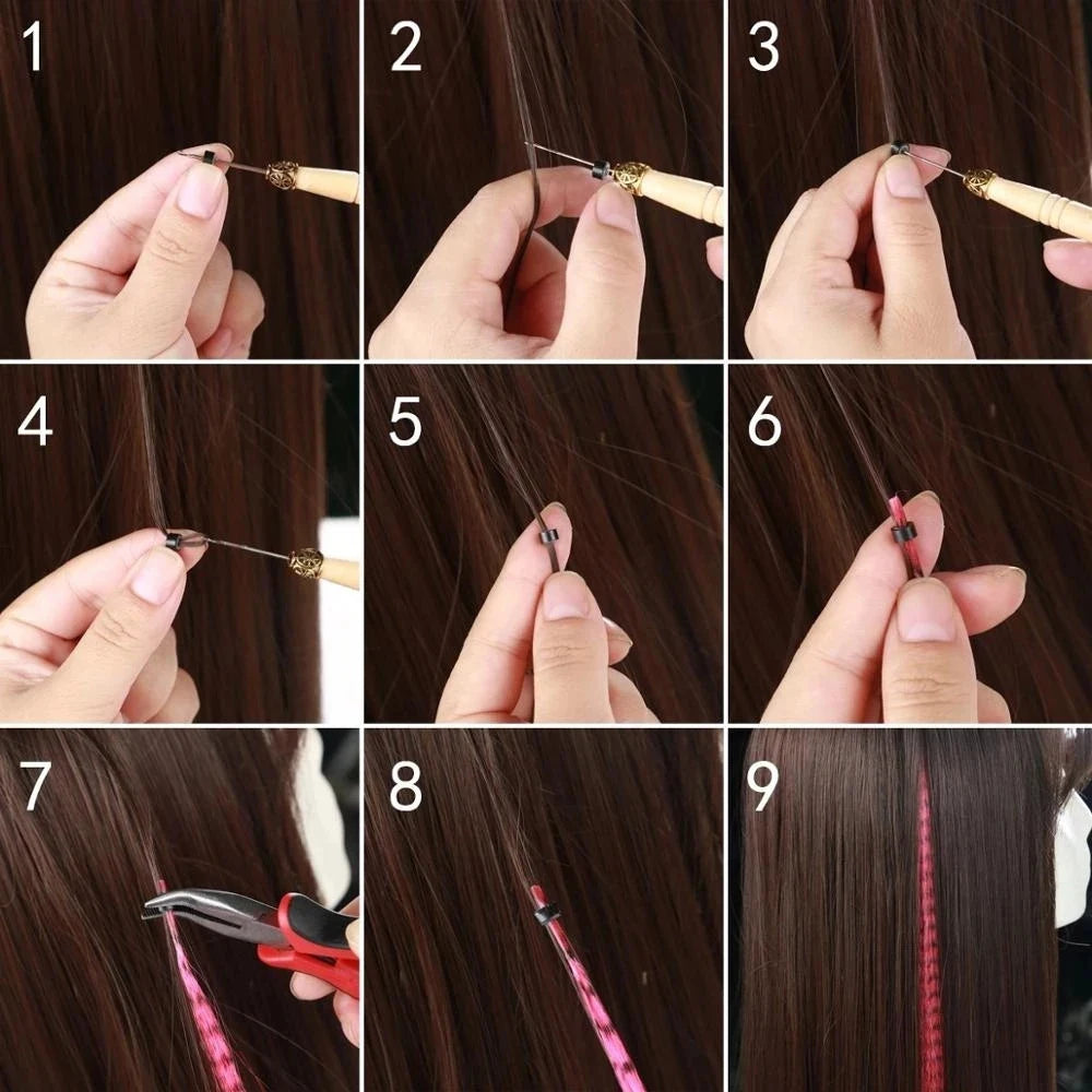 16inch Hairpiece Feather for Hair Extension