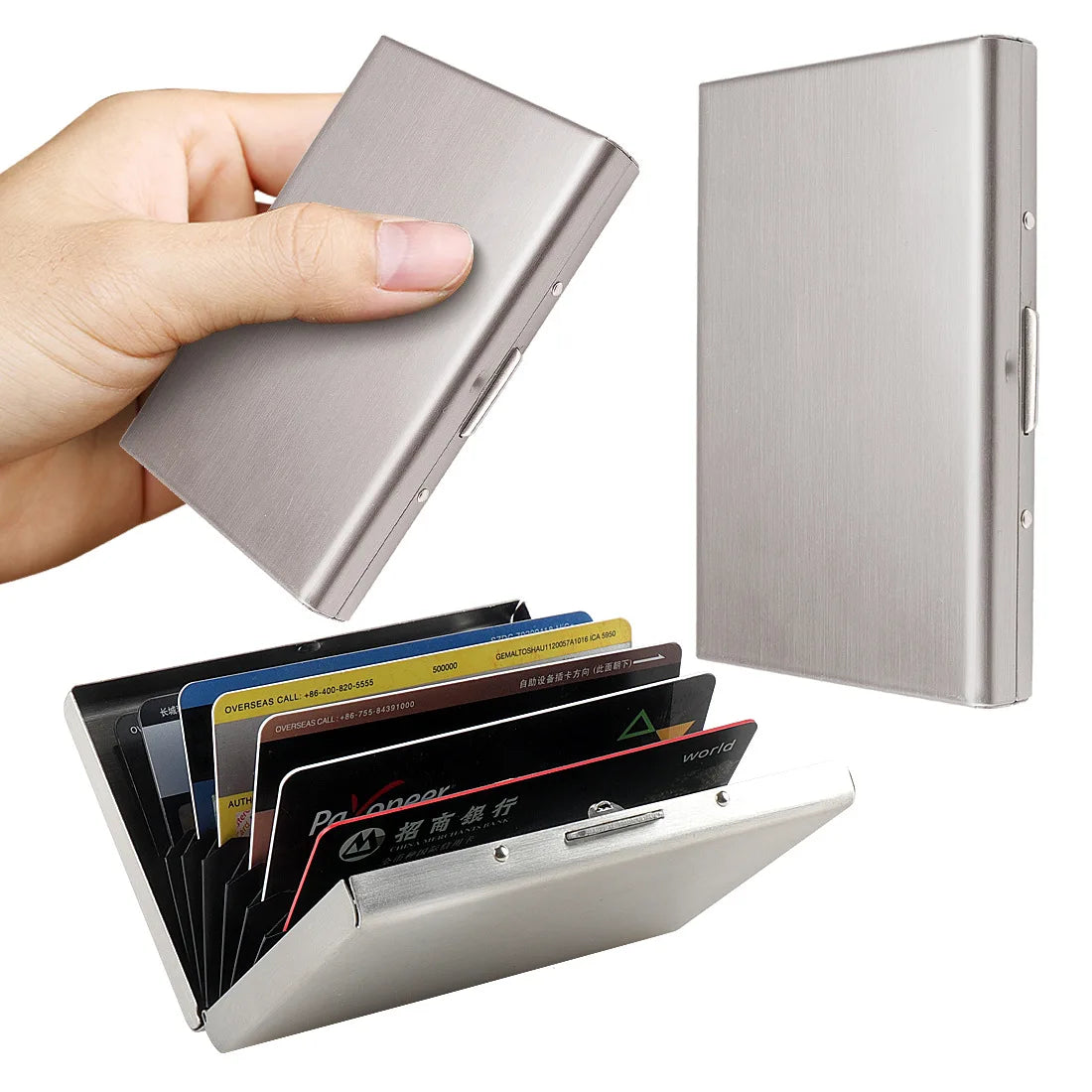 Aluminum Anti Magnetic Card Holder