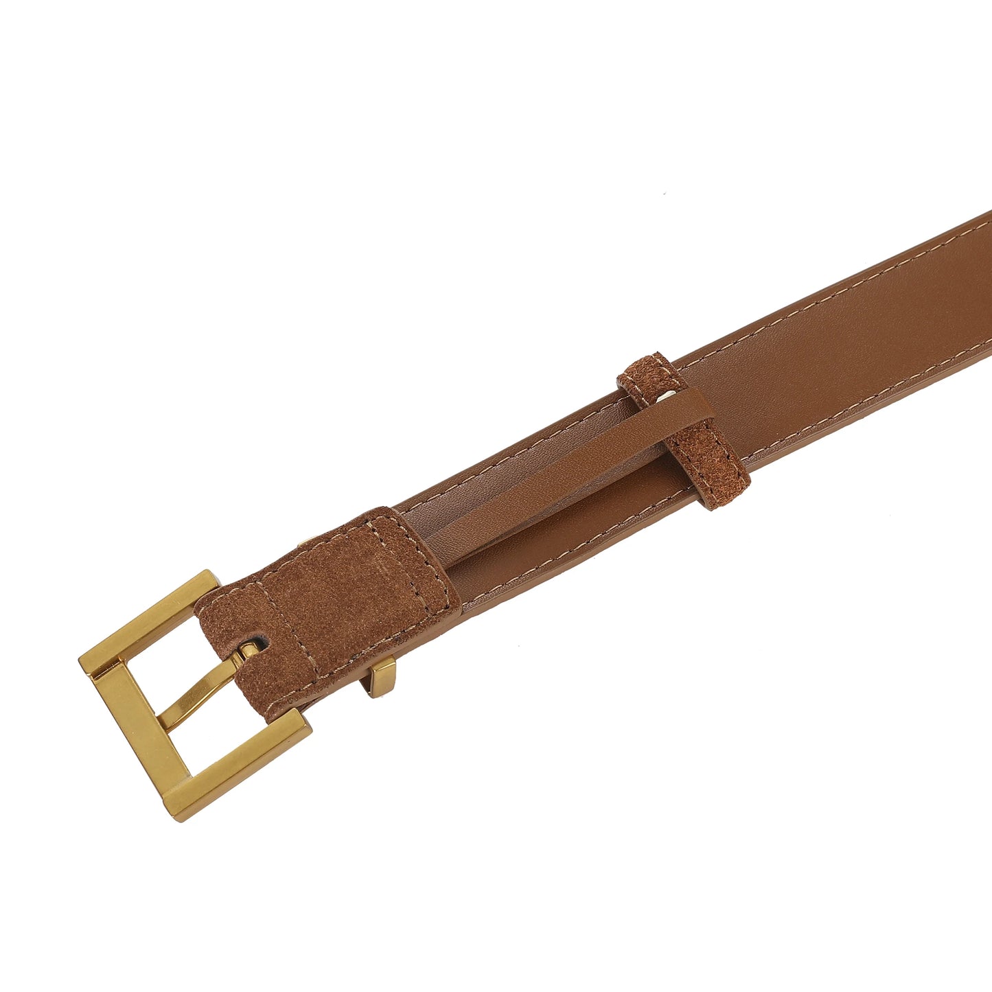 Double Genuine Leather Belt