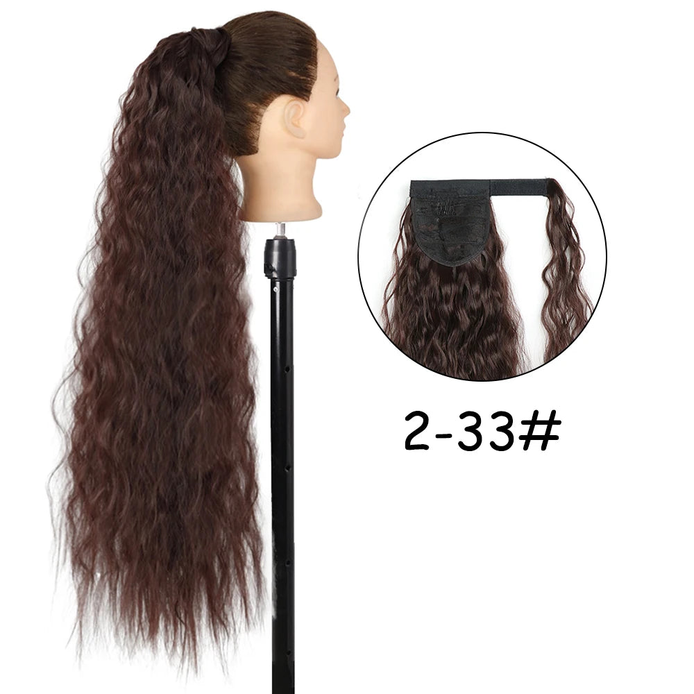 34inches Synthetic Ponytail Hair Extension