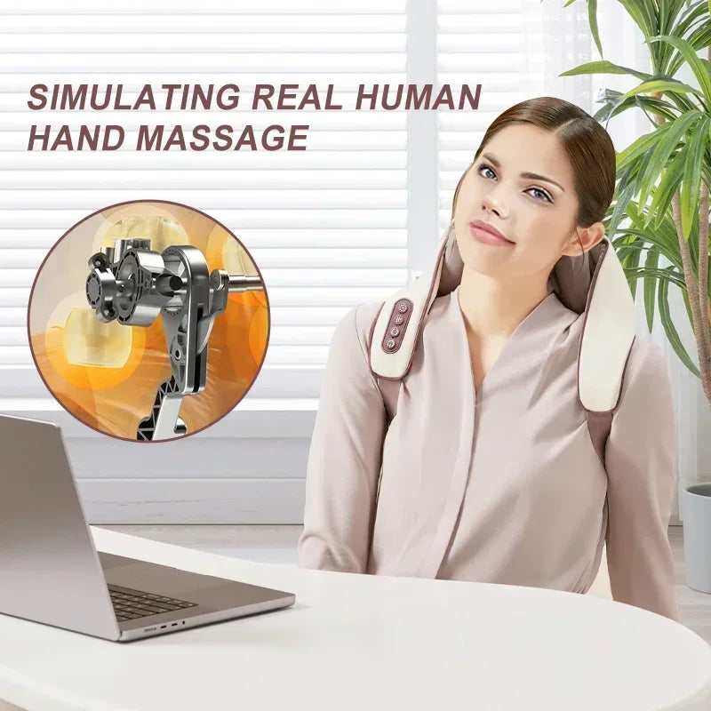 Electric Heat Neck Massage