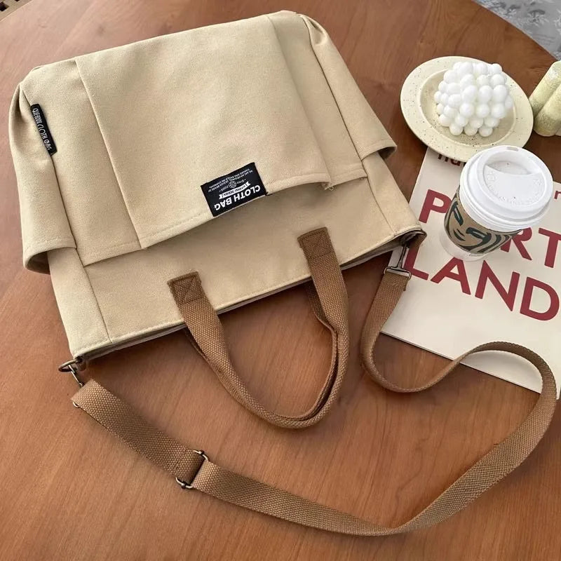 Single Shoulder Diagonal Cross Portable Tote Bag