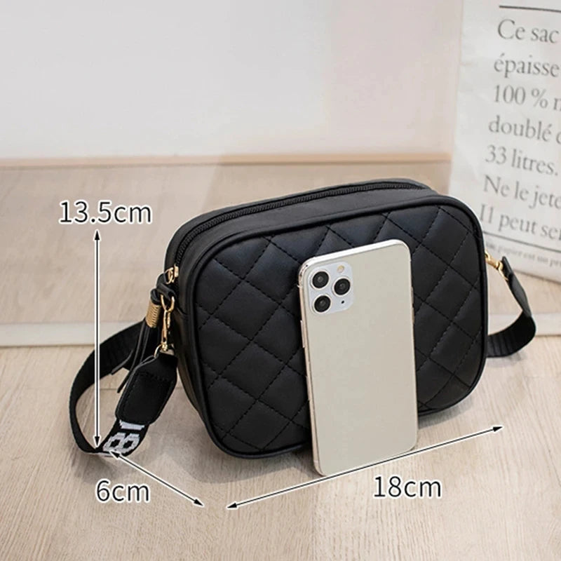 Small Handbag Wide Strap Purse