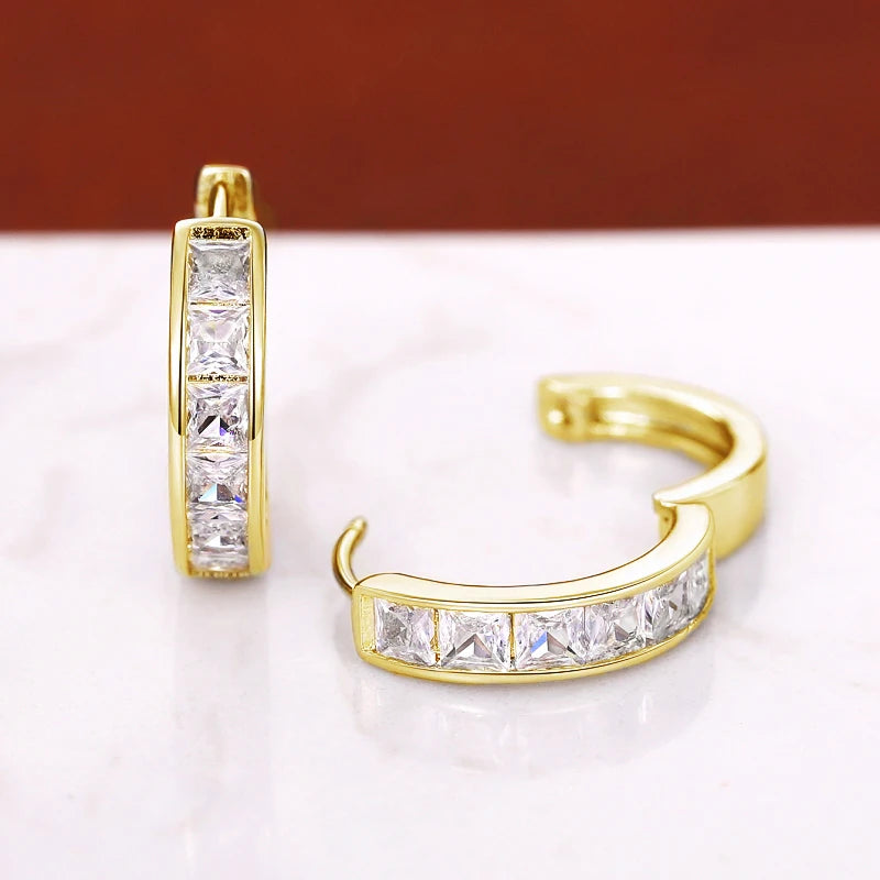 Classic Design Hoop Earrings