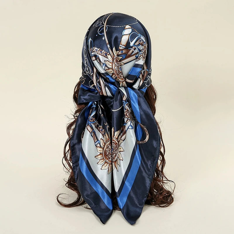 Satin Square Scarf