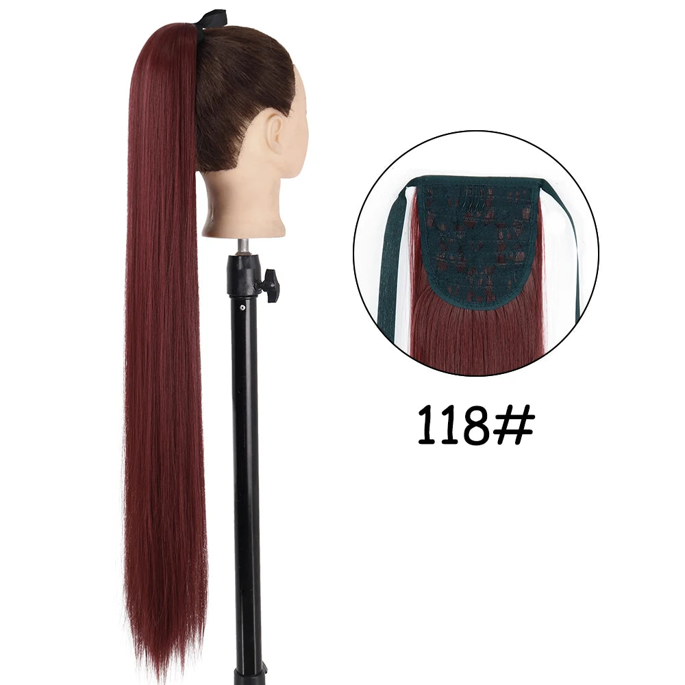 34inches Synthetic Ponytail Hair Extension
