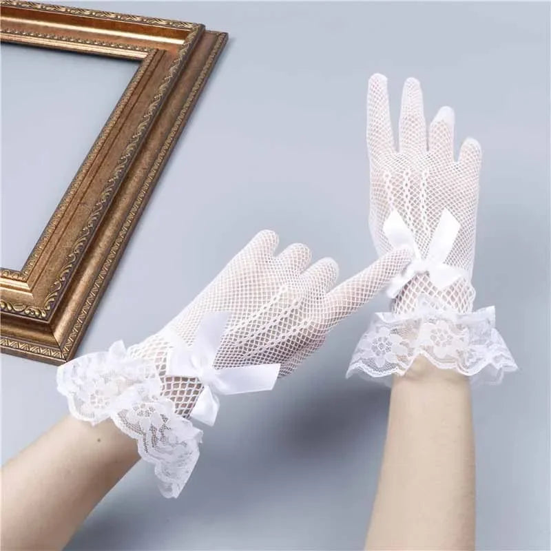 Lolita Lace Hollow Out Gloves