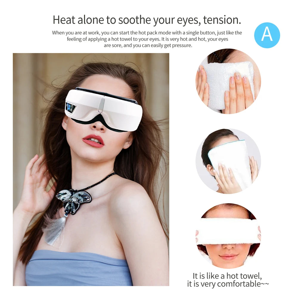 6D Smart Eye Massager Vibration