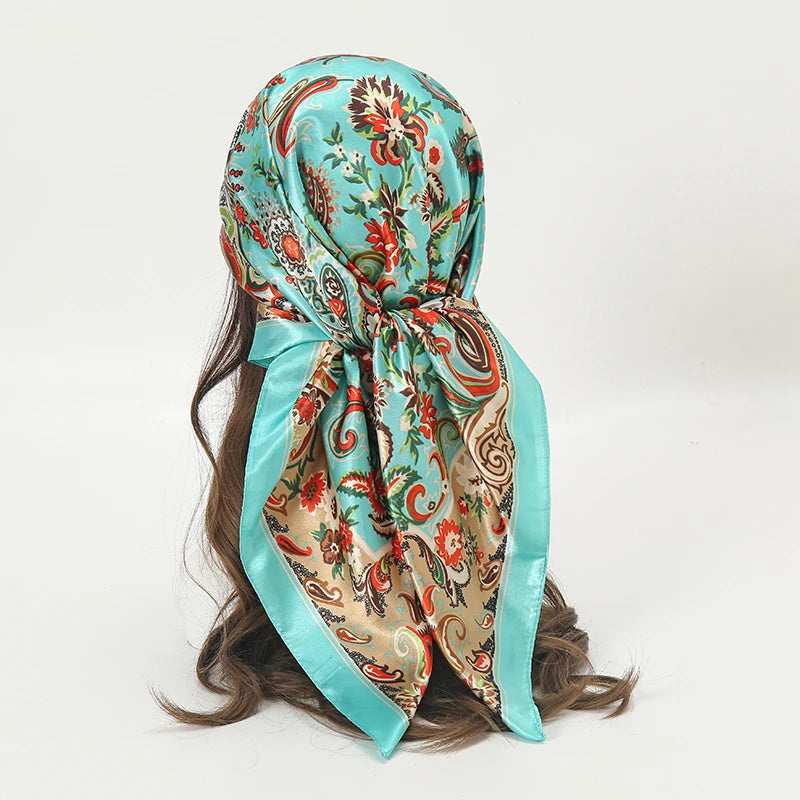 Satin Square Scarf