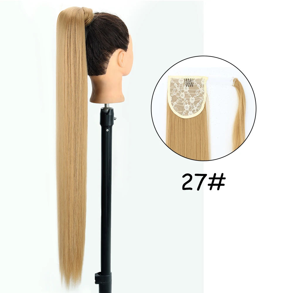 34inches Synthetic Ponytail Hair Extension