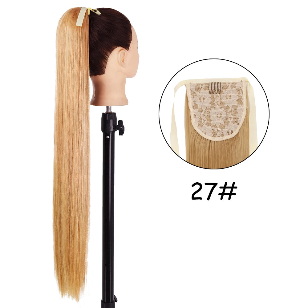 34inches Synthetic Ponytail Hair Extension