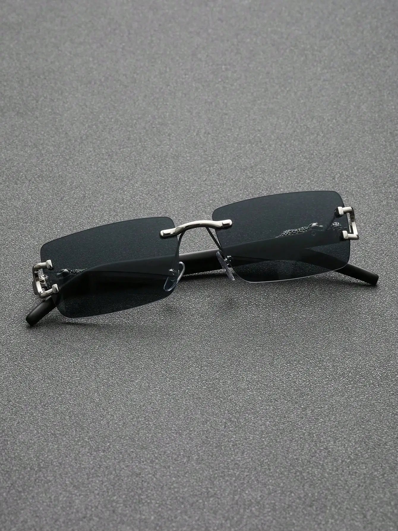 Trendy Frameless Rectangular Personalized Sunglasses