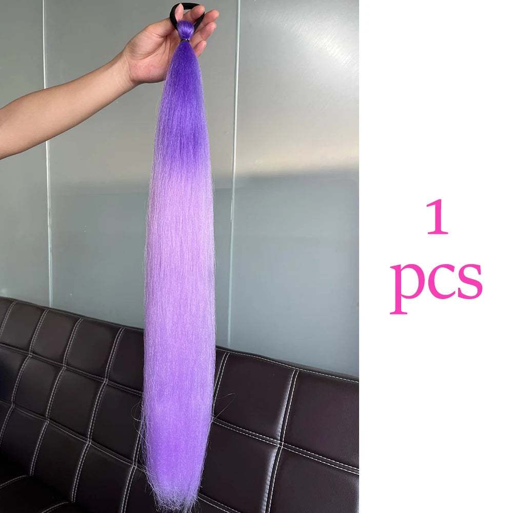 Synthetic Colorful Ponytail Extension