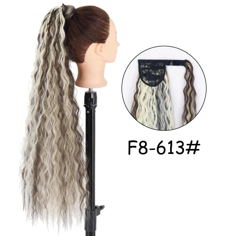 34inches Synthetic Ponytail Hair Extension