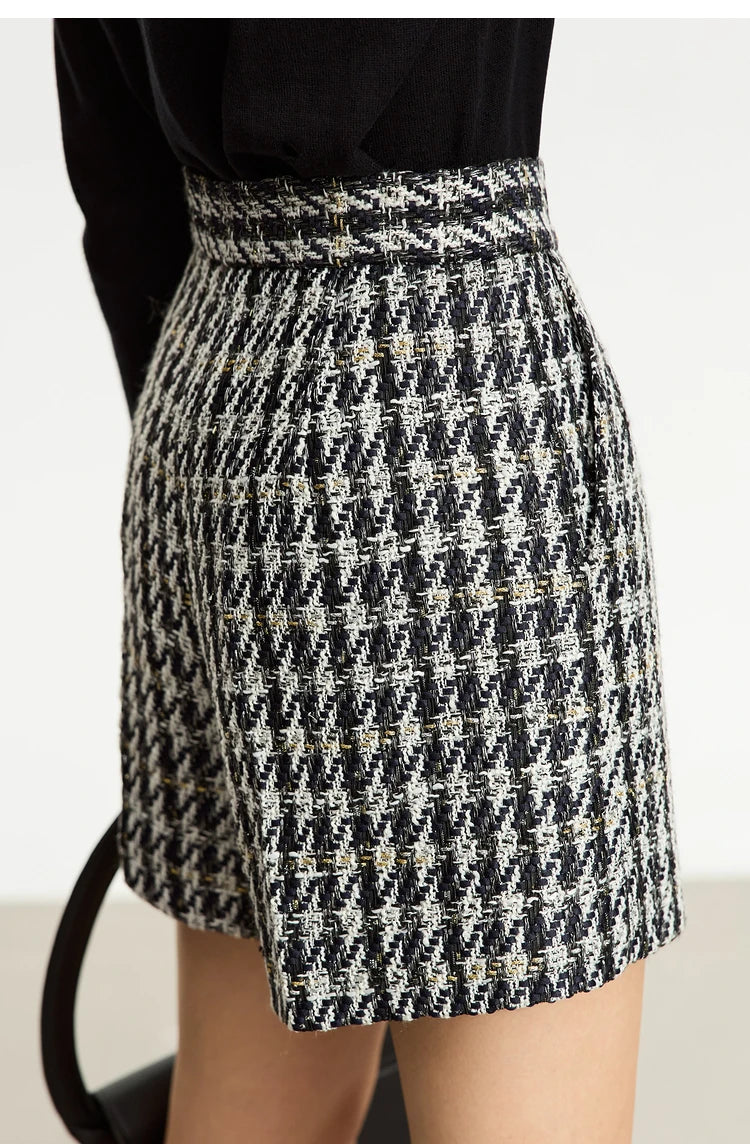 Minimalist Small Fragrant Fashion Women Shorts
