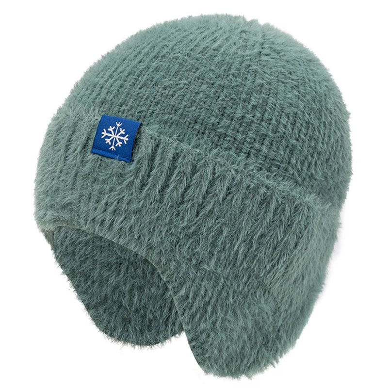 Candy Colors Earflap Winter Hat