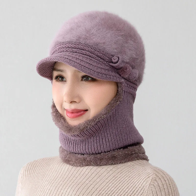 Fur Lined Keep Warm Hats For Women