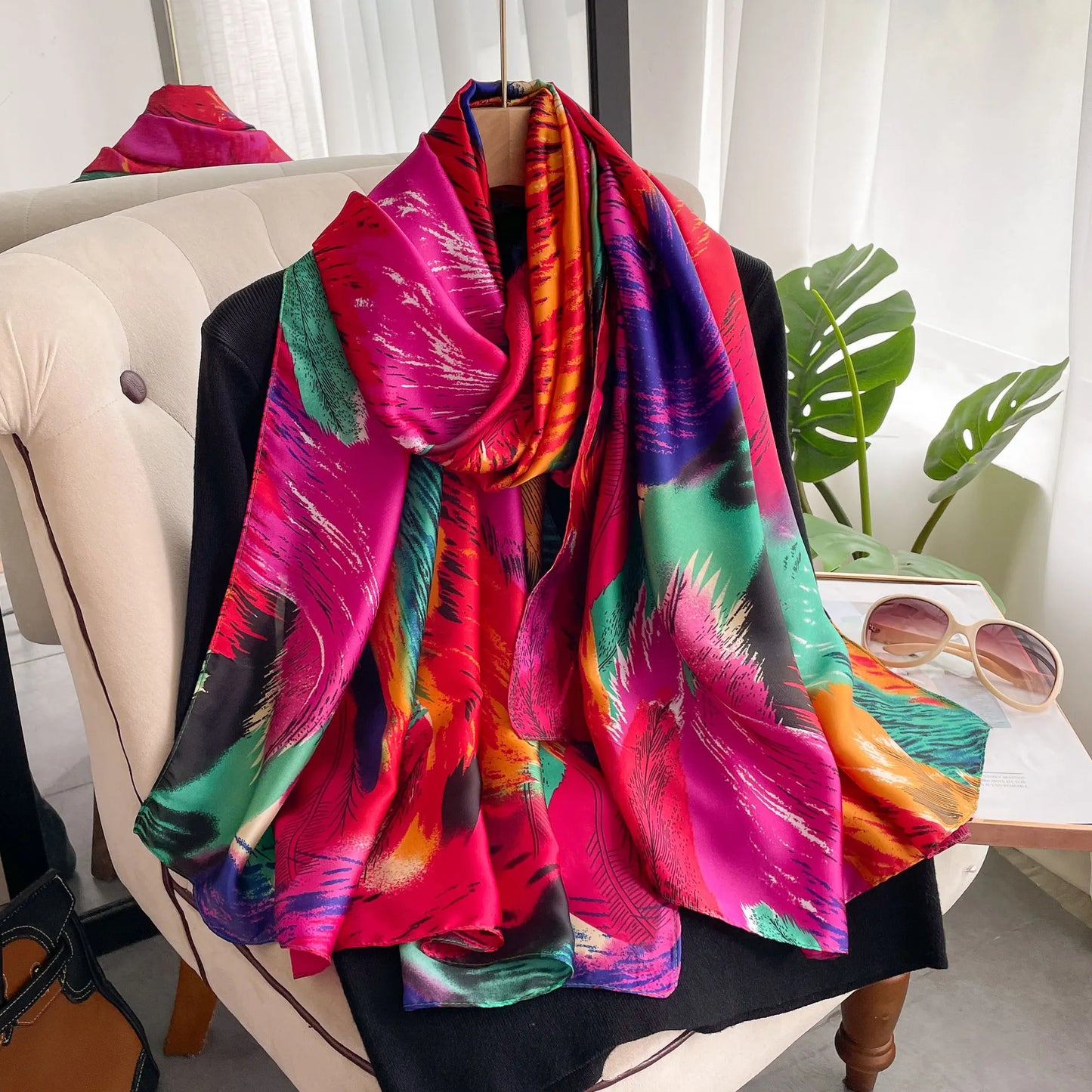 Spring Scarf Women's Luxury Design Scarf