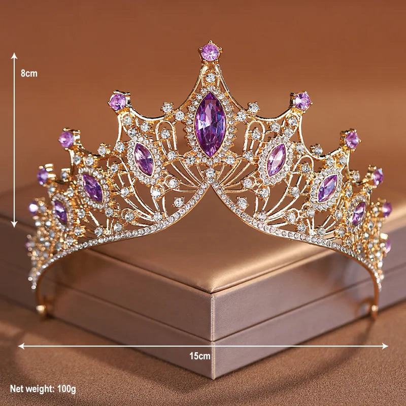 Rhinestone Tiara Designed For Wedding Party