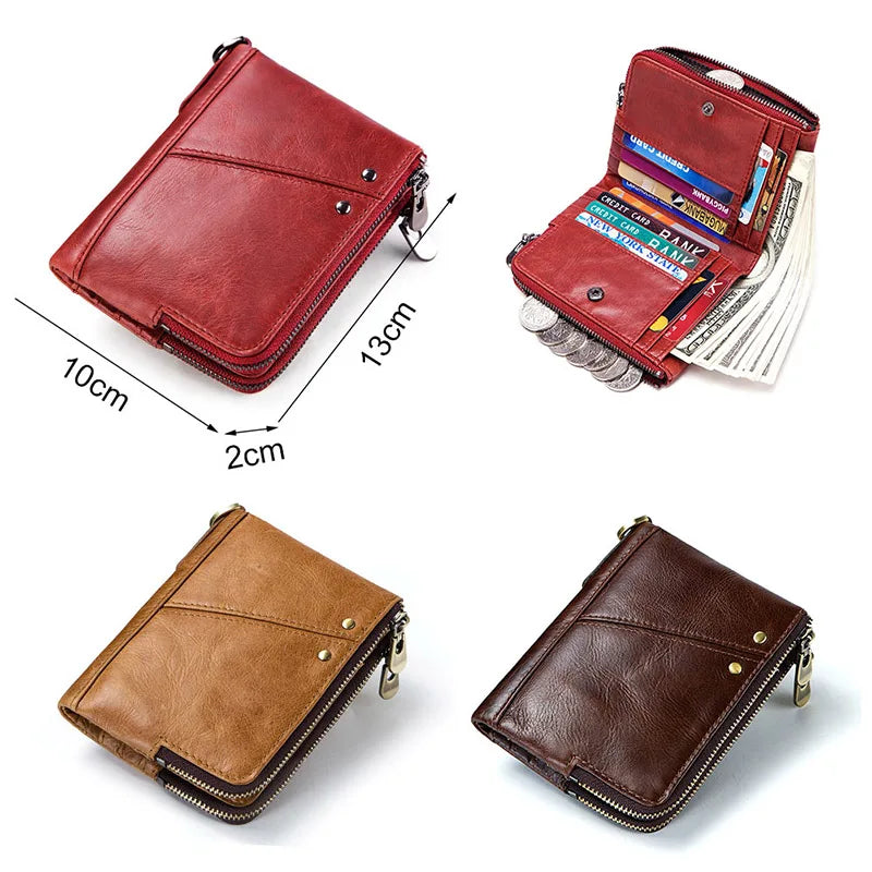 100% Genuine Leather Women Wallet
