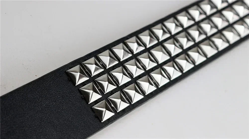 Metal Pyramid Belt