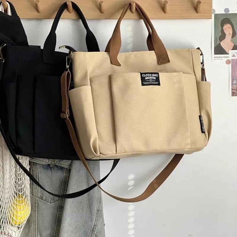 Single Shoulder Diagonal Cross Portable Tote Bag