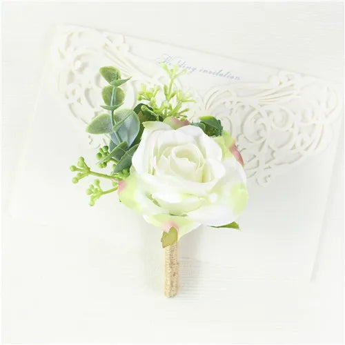 Wedding Rustic Boutonniere