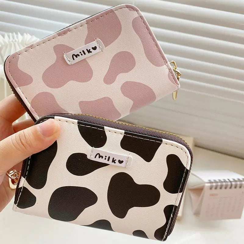 Cute Cow Pattern Coin Purse