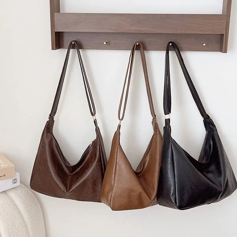 Leather Commuter Fashion Vintage Casual Tote Bag