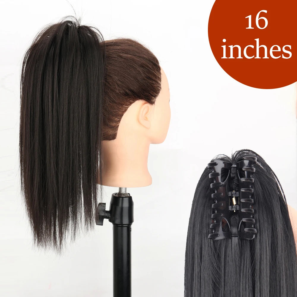 34inches Synthetic Ponytail Hair Extension