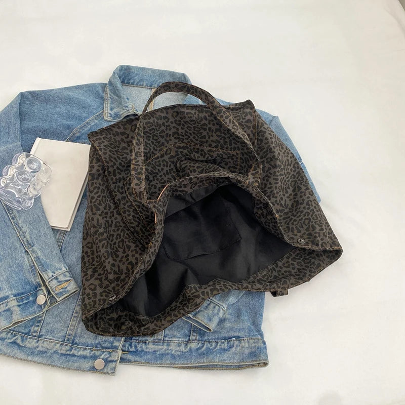 Leopard Pattern Tote Bag