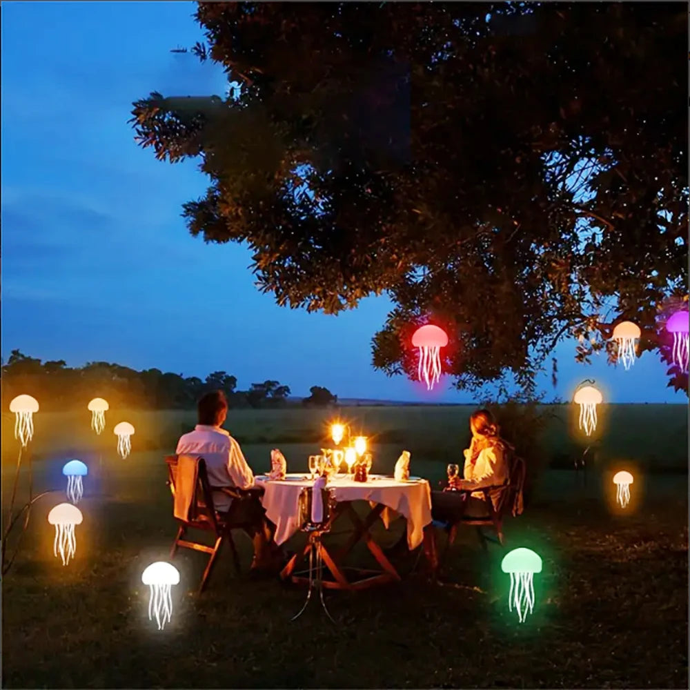 Rechargeable Dynamic Jellyfish LED Lamp