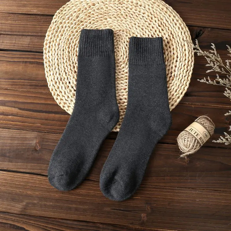 Thick Thermal Terry Socks