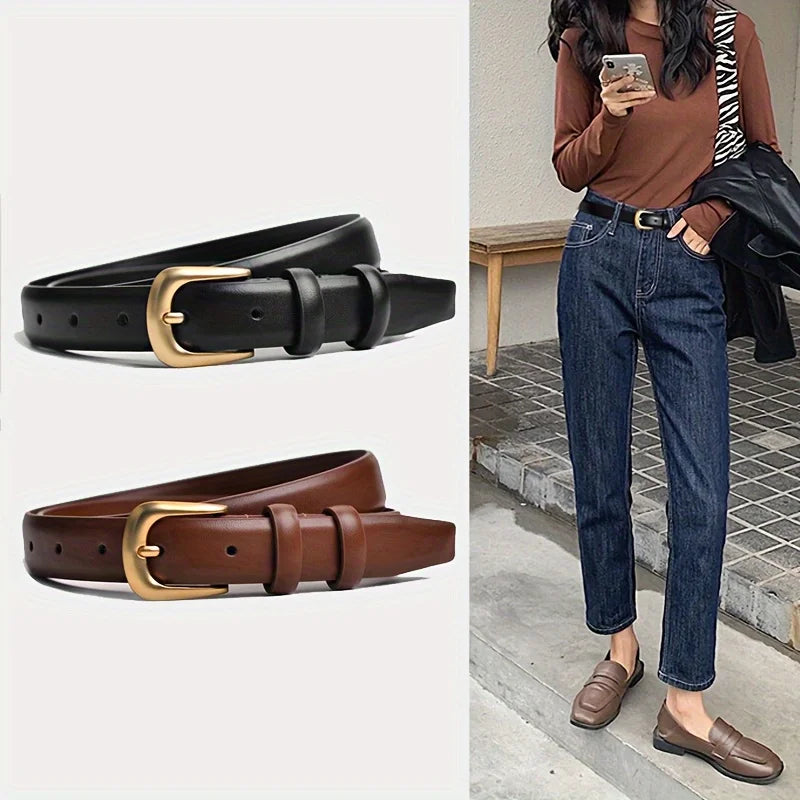 Ladies fashion simple belt